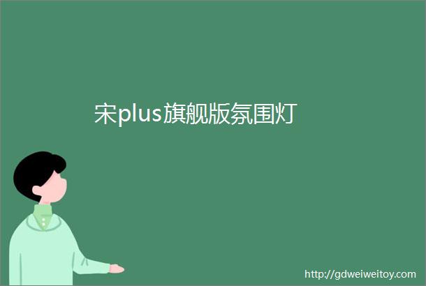 宋plus旗舰版氛围灯