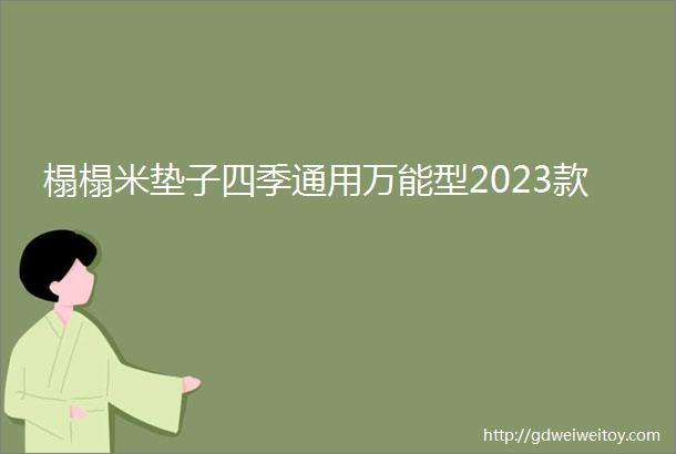 榻榻米垫子四季通用万能型2023款