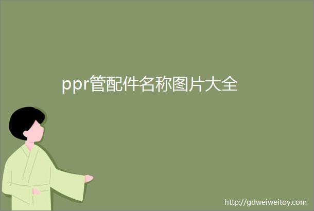 ppr管配件名称图片大全