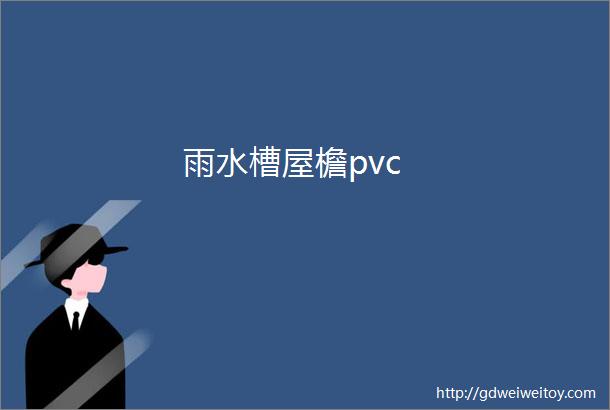 雨水槽屋檐pvc