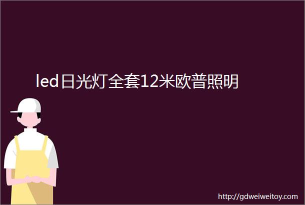 led日光灯全套12米欧普照明