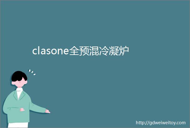 clasone全预混冷凝炉