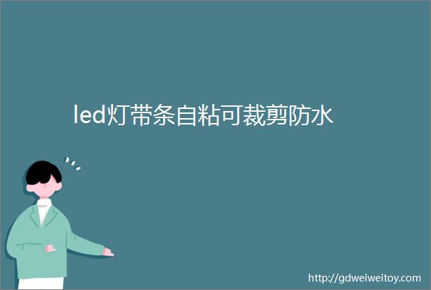 led灯带条自粘可裁剪防水